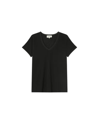 T-SHIRT NOIR PEPITO
