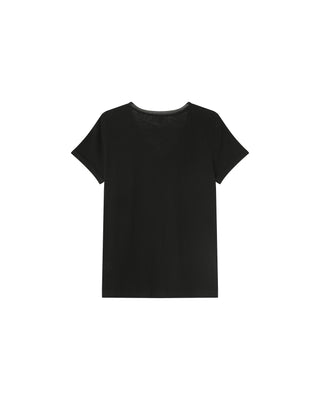 T-SHIRT NOIR PEPITO