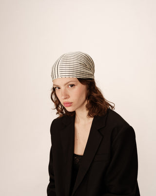 FOULARD ECRU PEPPERMINT
