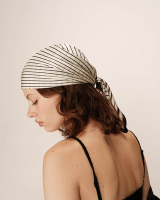 FOULARD ECRU PEPPERMINT