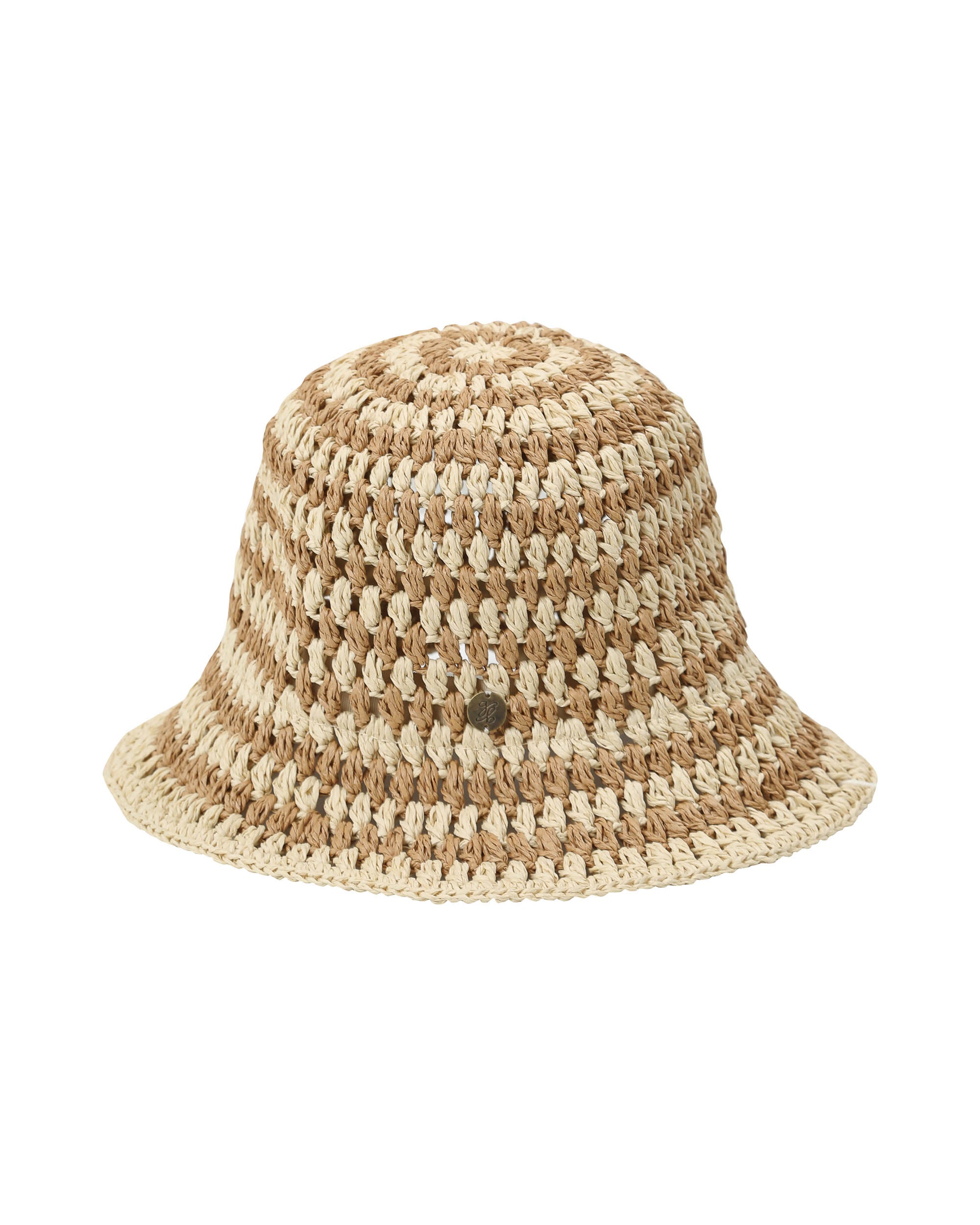Raphia bucket hat beige Pepper