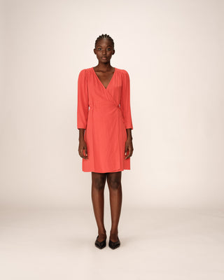 ROBE COURTE TERRACOTTA PERCY