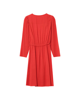 ROBE COURTE TERRACOTTA PERCY
