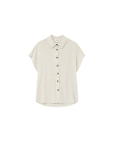 Short-sleeved shirt beige Perez_13104