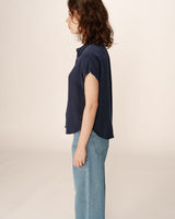 Short-sleeved shirt marine Perez_13104