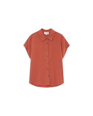 CHEMISE TERRACOTTA PEREZ