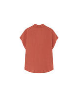 Short-sleeved shirt terracotta Perez_13104