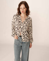 Loose blouse black Perrone