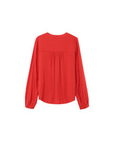 Loose blouse terracotta Perrone