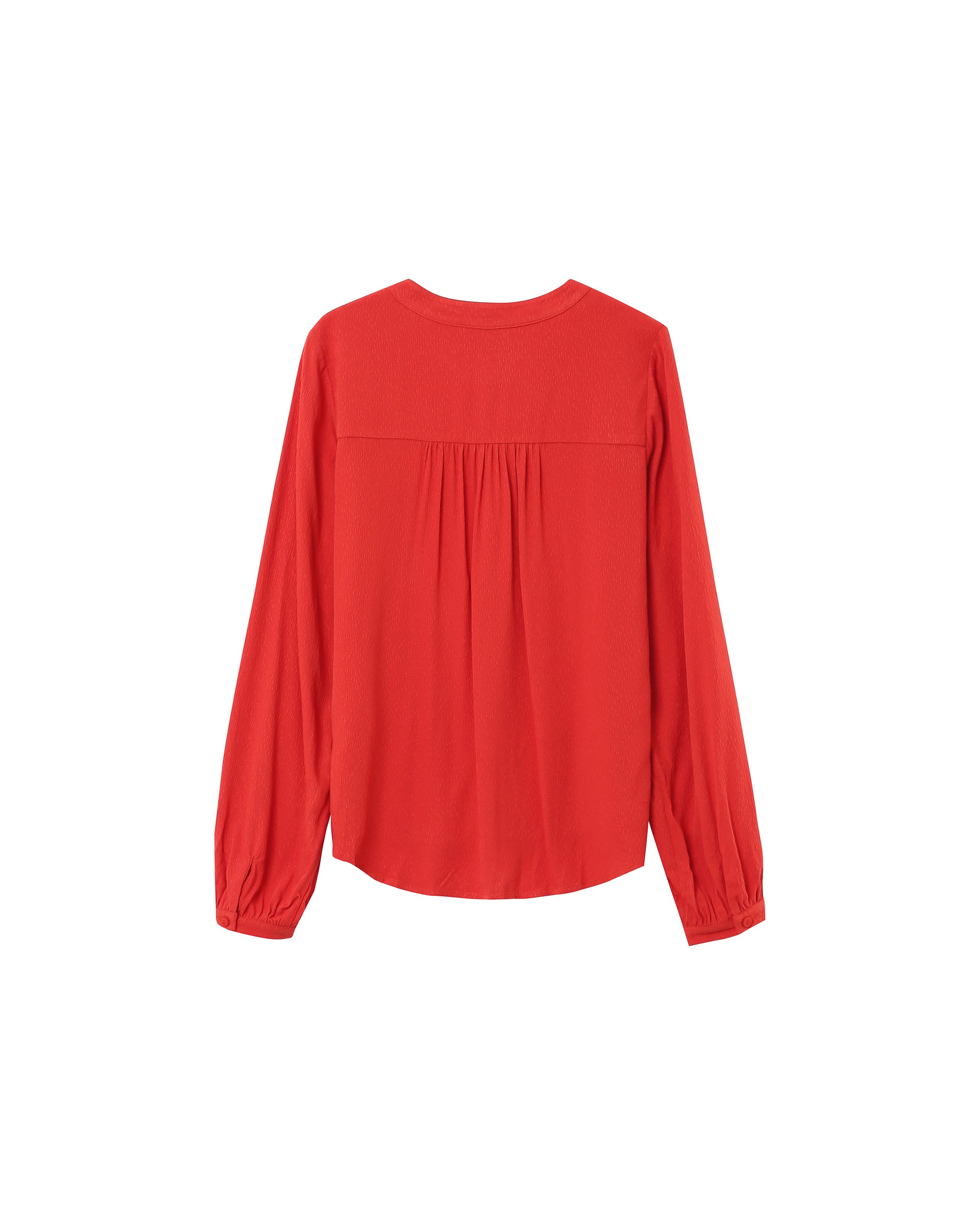 Loose blouse terracotta Perrone