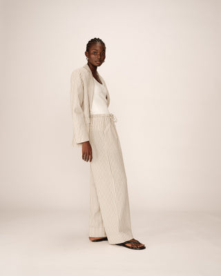 TROUSERS BEIGE BOTTOM