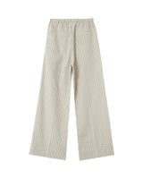 Pantalon raye elastique beige Perry