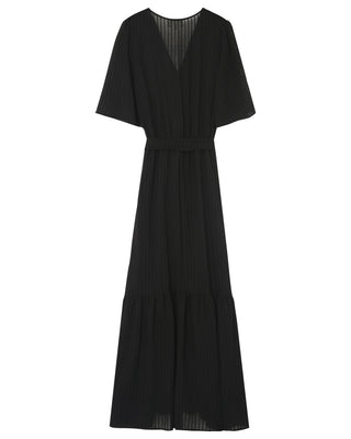 ROBE LONGUE NOIR PERSE
