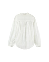 Embroidered collar blouse ecru Persia