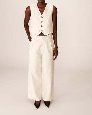 PANTALON ECRU PETER