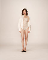 Body en dentelle ecru Petillante