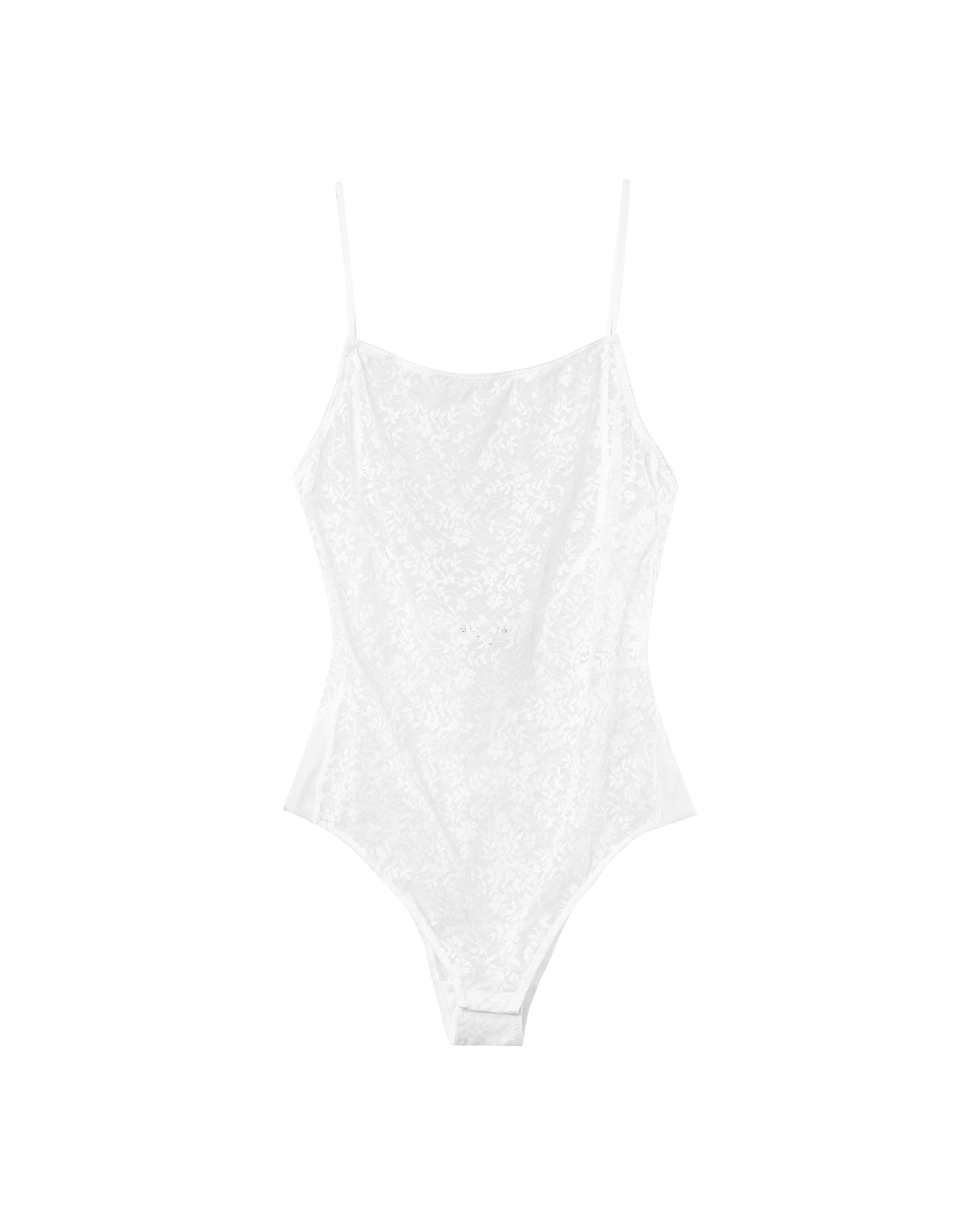 Body en dentelle ecru Petillante