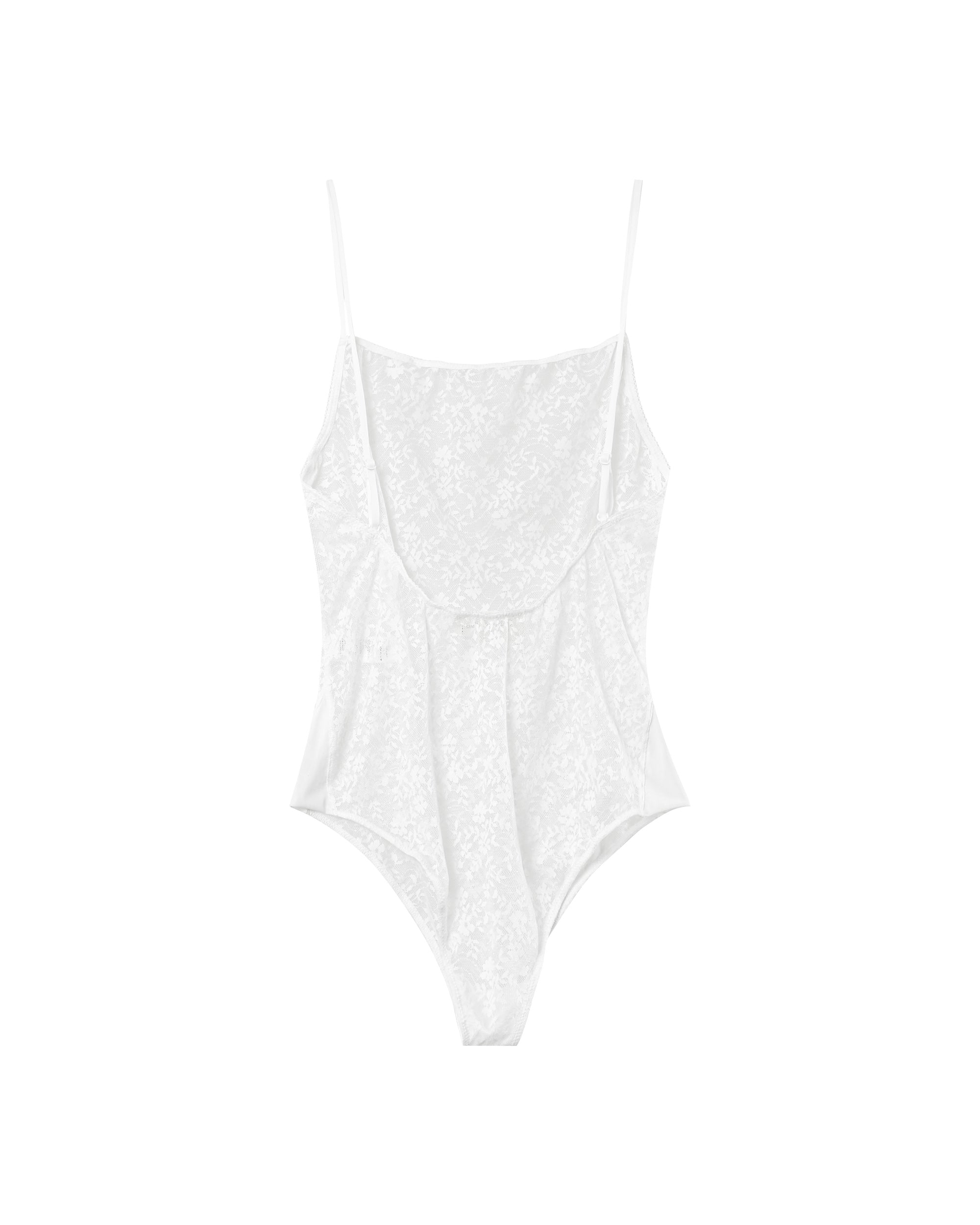 Body en dentelle ecru Petillante