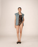 Body en dentelle noir Petillante