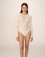 Long-sleeved body ecru Petra