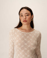 Long-sleeved body ecru Petra