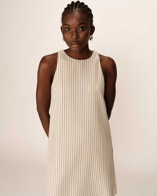 ROBE COURTE BEIGE PETZ