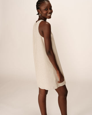 ROBE COURTE BEIGE PETZ
