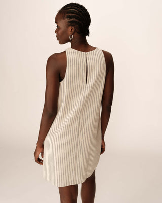 ROBE COURTE BEIGE PETZ