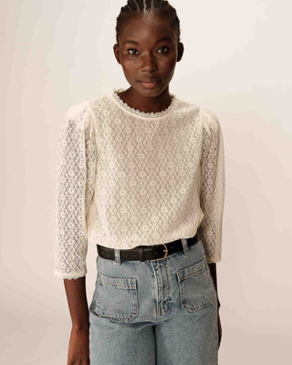 BLOUSE ECRU PHEDRE