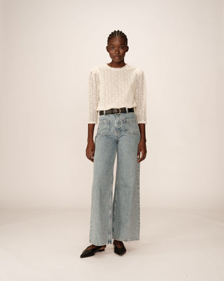 BLOUSE ECRU PHEDRE
