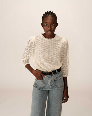 BLOUSE ECRU PHEDRE
