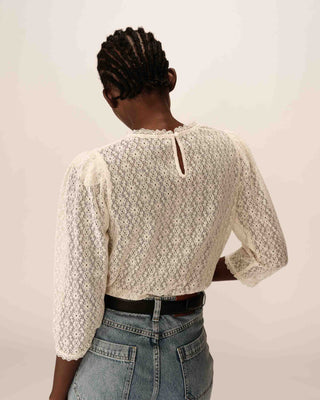 BLOUSE ECRU PHEDRE