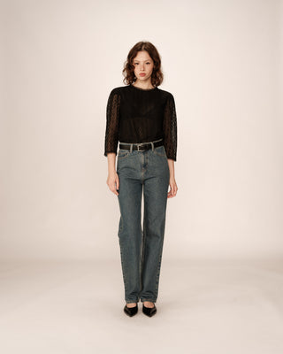 BLOUSE NOIR PHEDRE