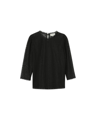BLOUSE NOIR PHEDRE