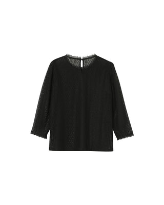BLOUSE NOIR PHEDRE