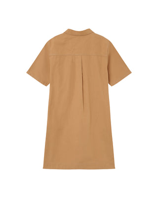 ROBE COURTE CAMEL PHILINE