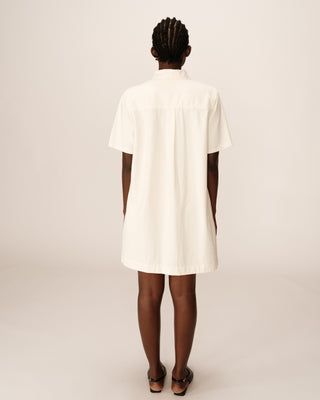 ROBE COURTE ECRU PHILINE