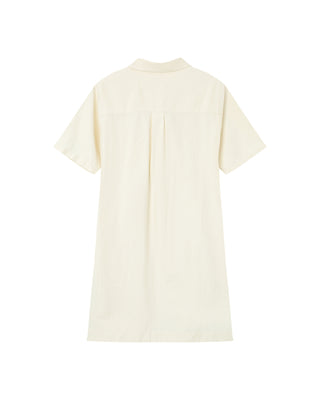 ROBE COURTE ECRU PHILINE