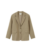 Blazer droit deux boutons beige Philippe