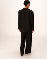 Blazer droit deux boutons noir Philippe