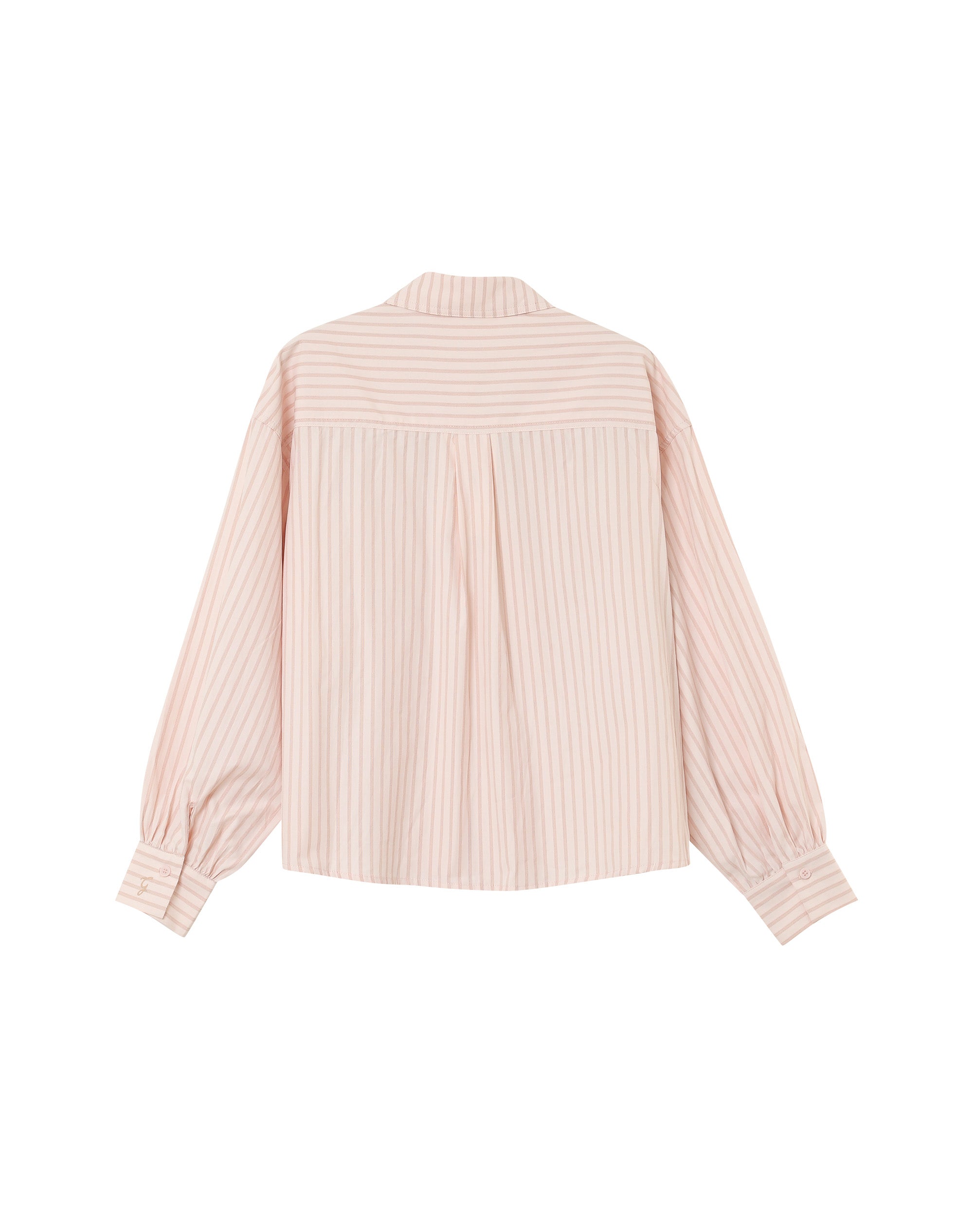 Oversized striped shirt pink Phoebe_13046