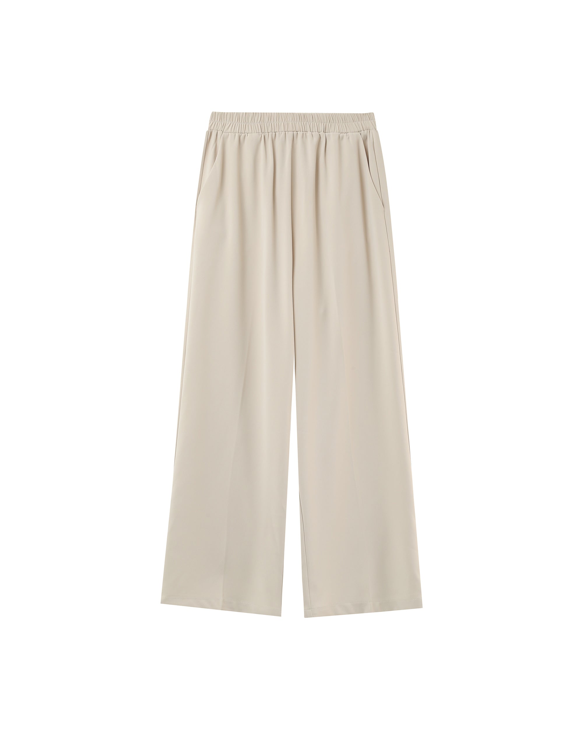 Pantalon fluide elastique ecru Picasso