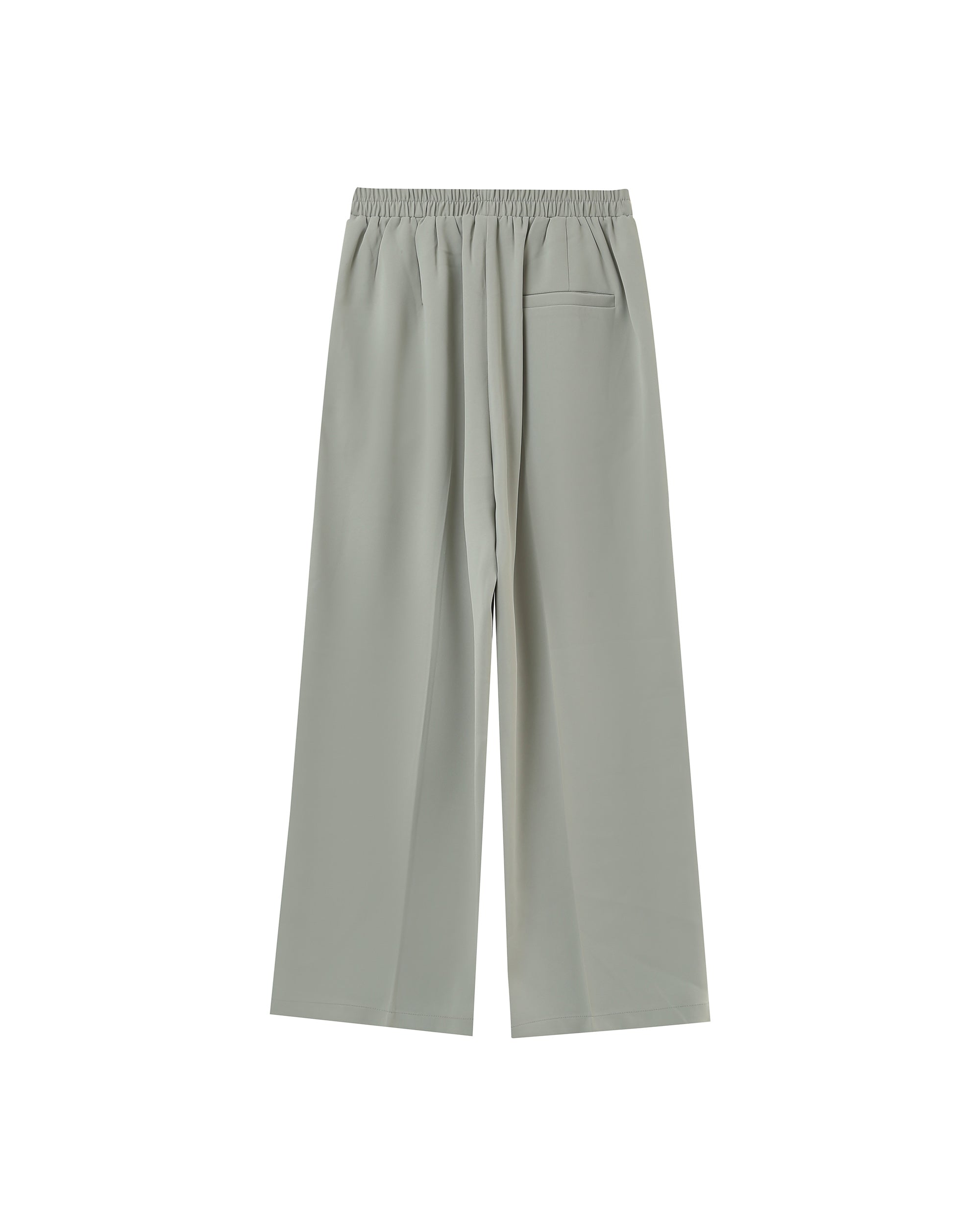 Pantalon fluide elastique vert Picasso