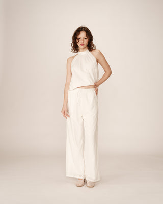 PANTALON ECRU PICCOLI