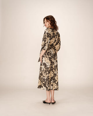 ROBE LONGUE BEIGE PIERINO