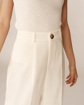 PANTALON ECRU PIERRE