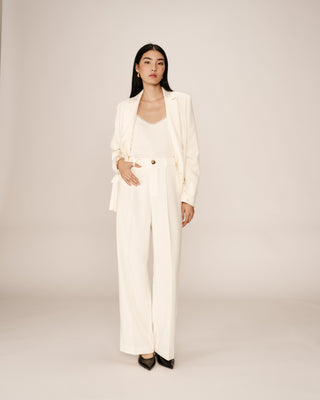 PANTALON ECRU PIERRE
