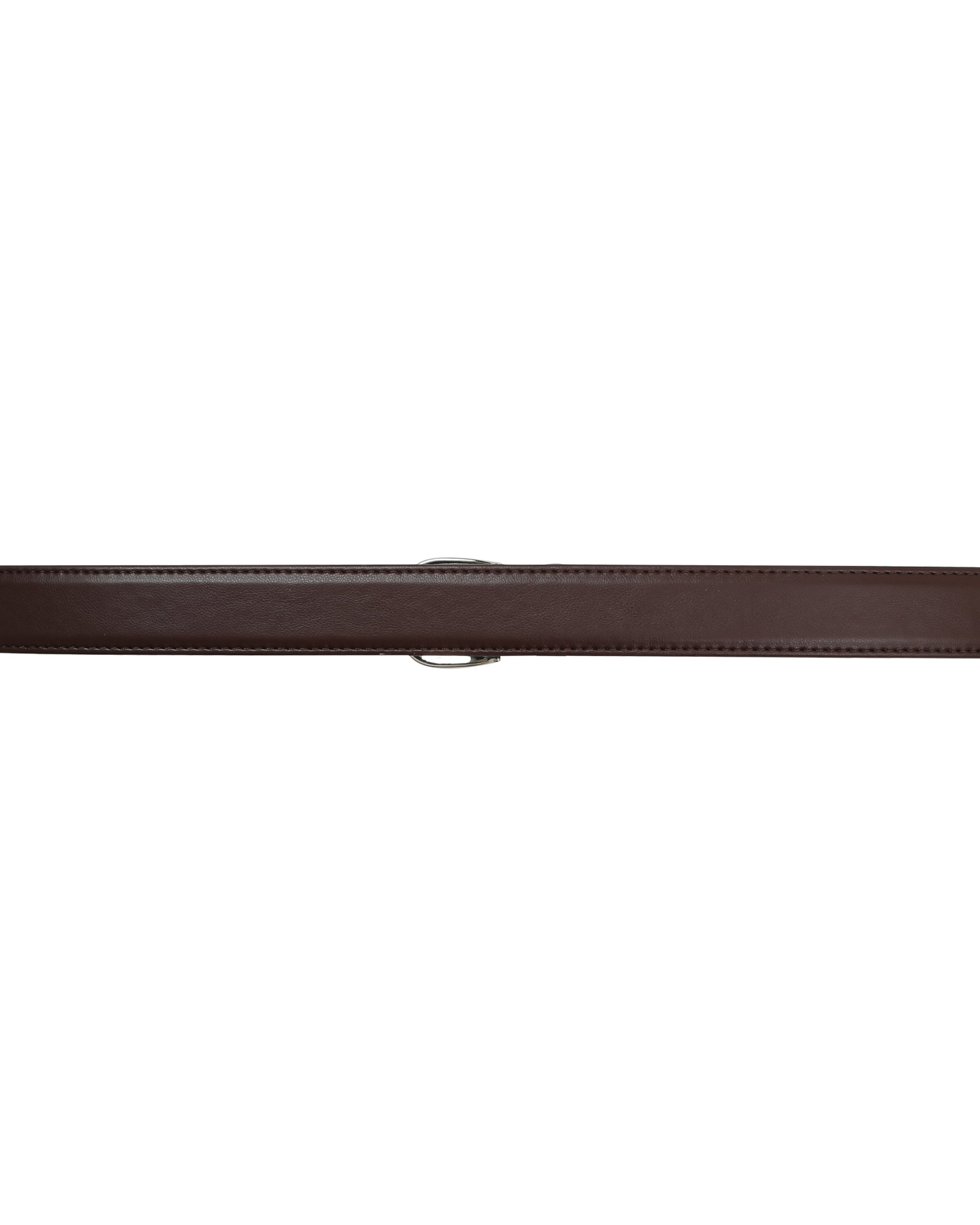 Leather belt chocolatee Pierrick