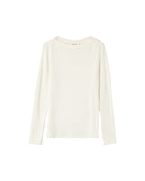 Longsleeved jersey top ecru Pierrot_13095