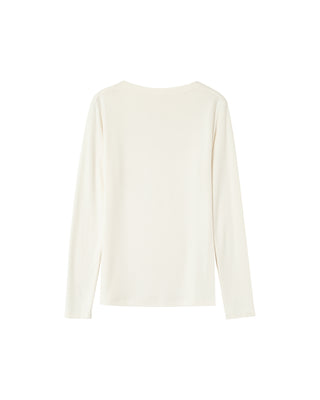 TOP ECRU PIERROT
